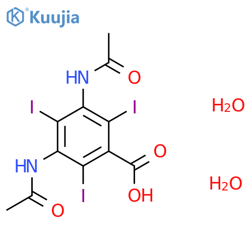 Amidotrizoic Acid Dihydrate structure