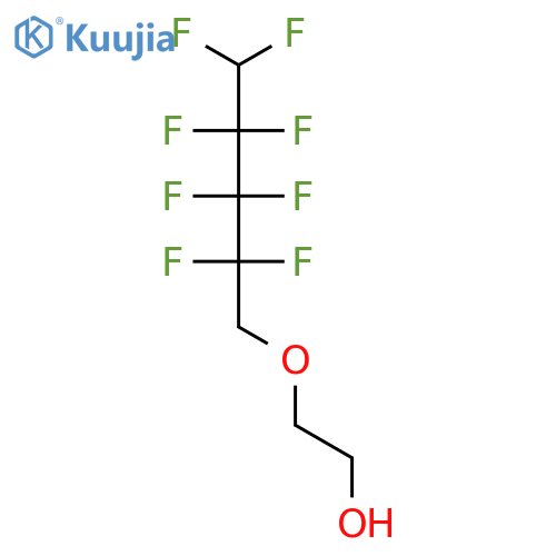 2-[(2,2,3,3,4,4,5,5-Octafluoropentyl)oxy]ethan-1-ol structure