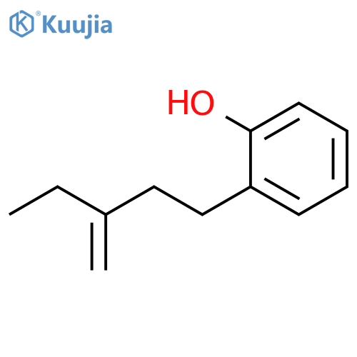 2-(3-Methylenepentyl)phenol structure