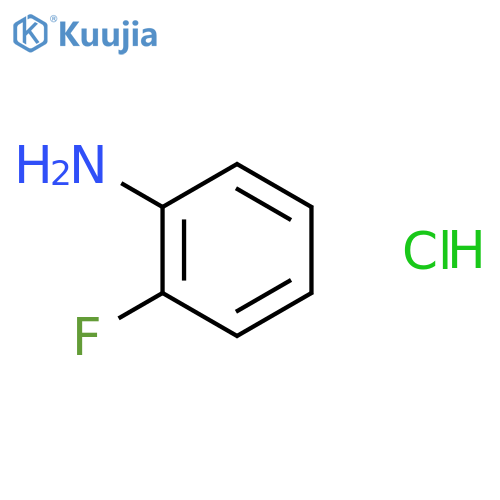 2-FLUOROANILINE HYDROCHLORIDE structure
