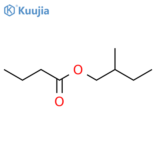 2-Methylbutyl butyrate structure