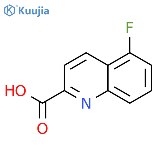 5-fluoroquinoline-2-carboxylic acid structure