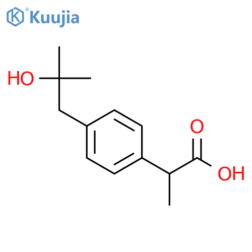 2-Hydroxyibuprofen structure