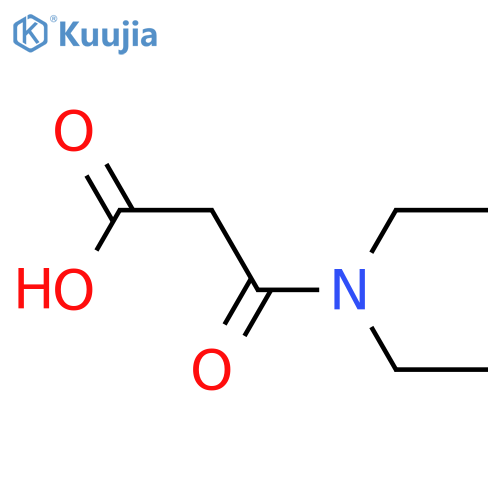 PROPANOIC ACID, 3-(DIETHYLAMINO)-3-OXO- structure