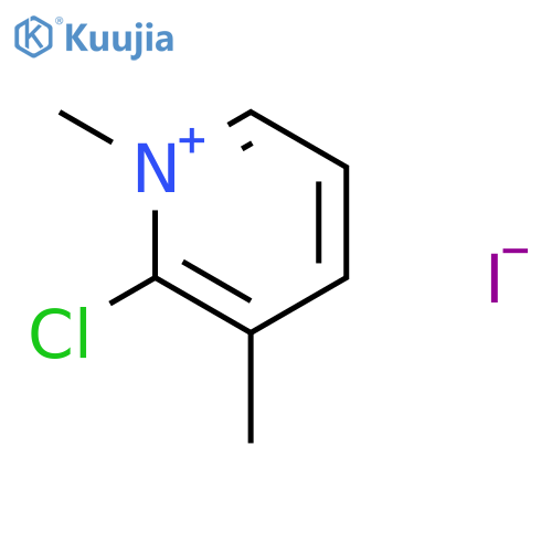 Pyridinium, 2-chloro-1,3-dimethyl-, iodide structure