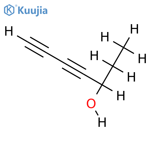 (-)-Hepta-1,3-diin-5-ol structure