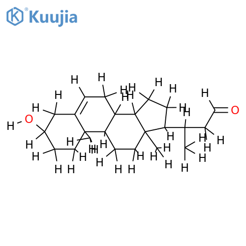 3beta-3-Hydroxy-24-nor-5-cholen-23-al structure