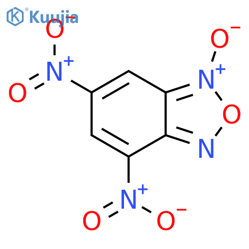 4,6-DINITROBENZOFUROXANE structure