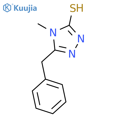 5-Benzyl-4-methyl-4H-1,2,4-triazole-3-thiol structure