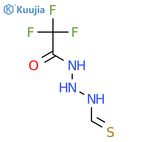 N-Trifluoroacetyl-N’-thioformamidohydrazine structure