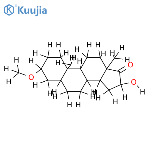 3-Me ether-3,16-Dihydroxyandrostan-17-one structure