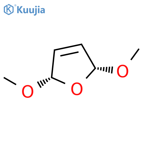 Furan, 2,5-dihydro-2,5-dimethoxy-, (2R,5S)-rel- structure