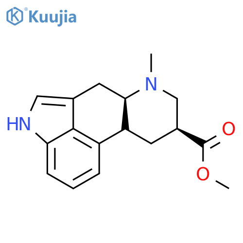 Ergoline-8-carboxylicacid, 6-methyl-, methyl ester, (8a)- (9CI) structure