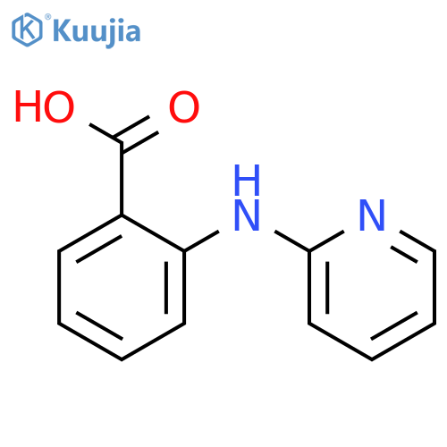 2-(Pyridin-2-ylamino)benzoic Acid structure