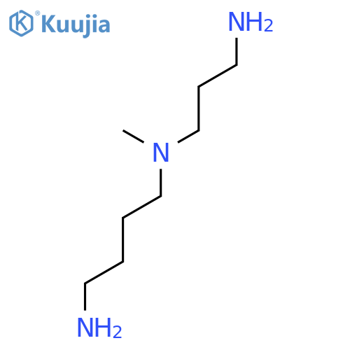 1,4-Butanediamine, N-(3-aminopropyl)-N-methyl- structure