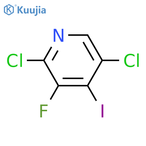2,5-Dichloro-3-fluoro-4-iodo-pyridine structure