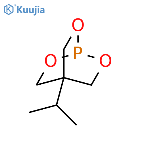 4-(propan-2-yl)-2,6,7-trioxa-1-phosphabicyclo[2.2.2]octane structure