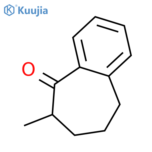 6-methyl-6,7,8,9-tetrahydro-5H-benzo7annulen-5-one structure
