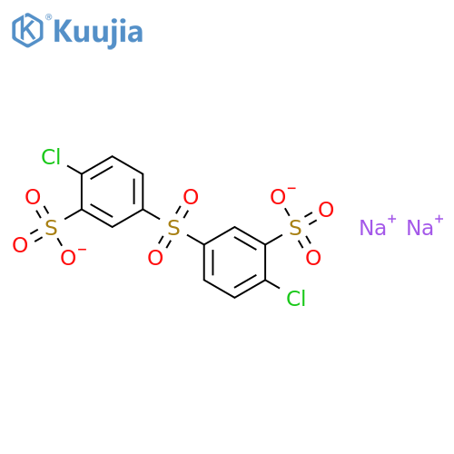 4,4'-Dichlorodiphenylsulfone-3,3'-disulfonic acid disodium salt structure