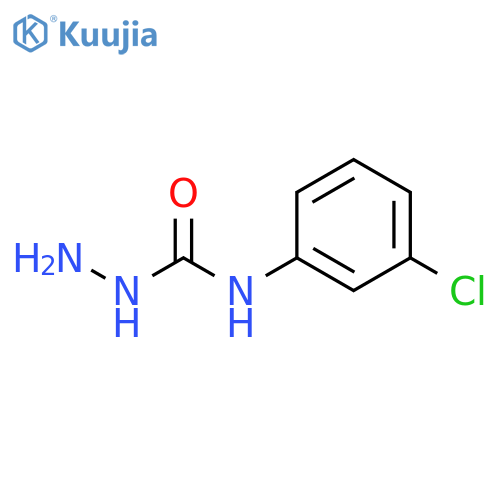 3-Amino-1-(3-chlorophenyl)urea structure
