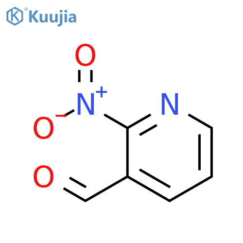2-nitropyridine-3-carbaldehyde structure