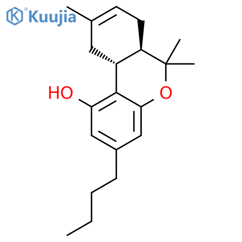 6H-Dibenzo[b,d]pyran-1-ol,3-butyl-6a,7,10,10a-tetrahydro-6,6,9-trimethyl-, (6aR-trans)- (9CI) structure