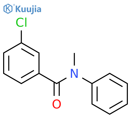 3-chloro-N-methyl-N-phenylbenzamide structure