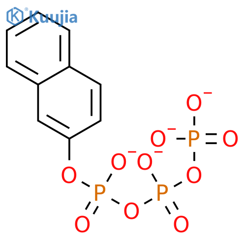 Triphosphoric acid,P-2-naphthalenyl ester (9CI) structure