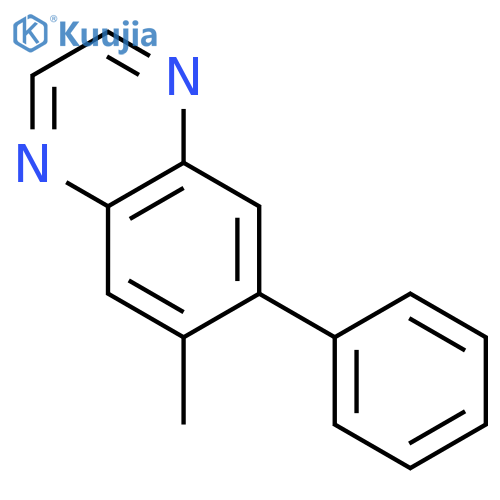 QUINOXALINE, 6-METHYL-7-PHENYL- structure