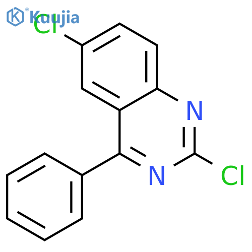2,6-dichloro-4-phenylquinazoline structure