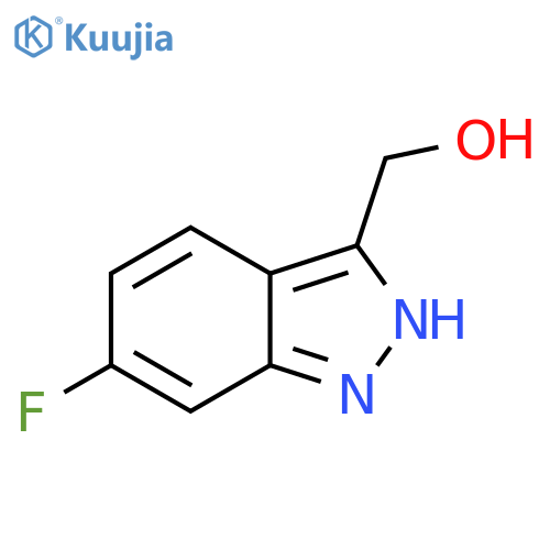 (6-Fluoro-1H-indazol-3-yl)methanol structure
