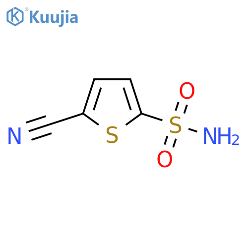 5-Cyanothiophene-2-sulfonamide structure