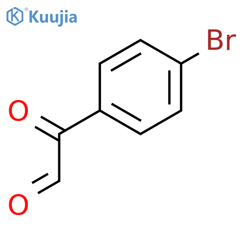 2-(4-Bromophenyl)-2-oxoacetaldehyde structure