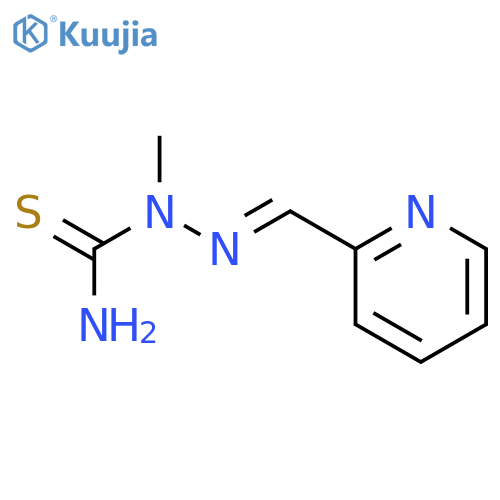 Hydrazinecarbothioamide,1-methyl-2-(2-pyridinylmethylene)- structure