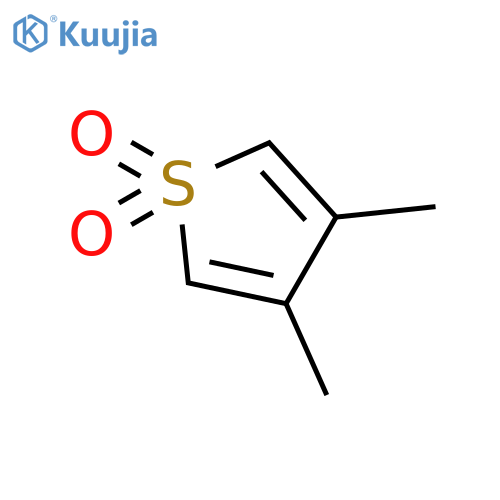 Thiophene, 3,4-dimethyl-, 1,1-dioxide structure