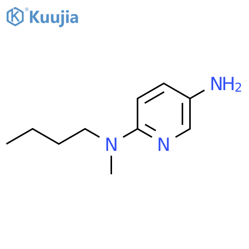 N2-butyl-N2-methylpyridine-2,5-diamine structure