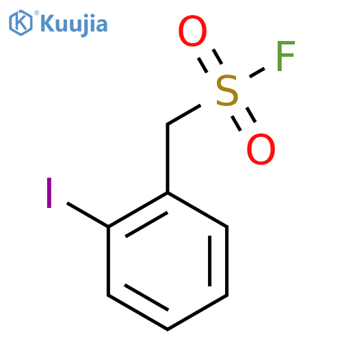 o-Iodobenzylsulfonyl fluoride structure