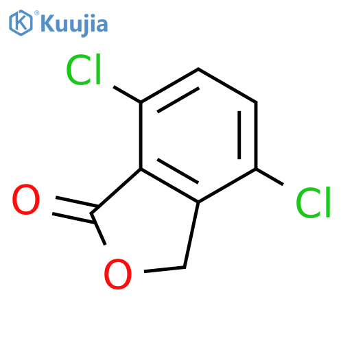 4,7-dichloro-2-benzofuran-1(3H)-one structure