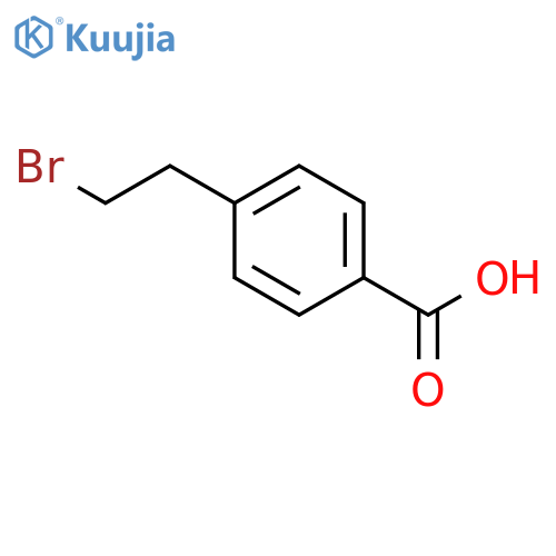 4-(2-BROMOETHYL)BENZOIC ACID structure