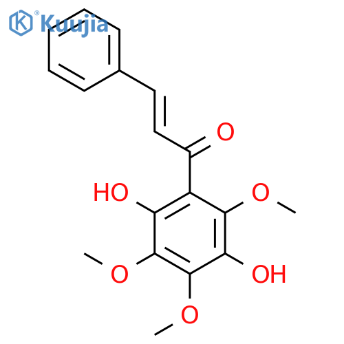 3',6'-Dihydroxy-2',4',5'-trimethoxychalcone structure