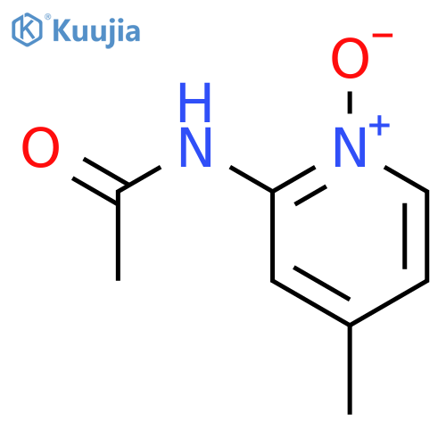 ACETAMIDE, N-(4-METHYL-1-OXIDO-2-PYRIDINYL)- structure