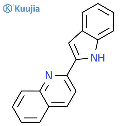 Quinoline, 2-(1H-indol-2-yl)- structure