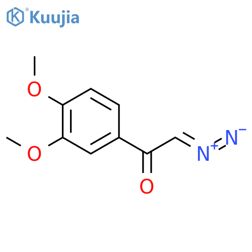 Ethanone,2-diazo-1-(3,4-dimethoxyphenyl)- structure