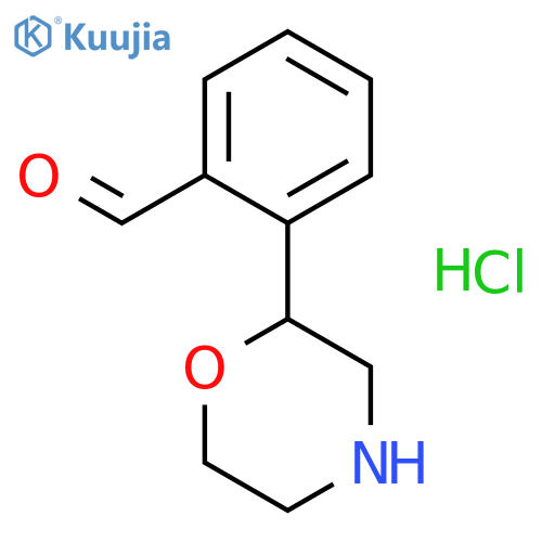 2-benzoylmorpholine hydrochloride structure