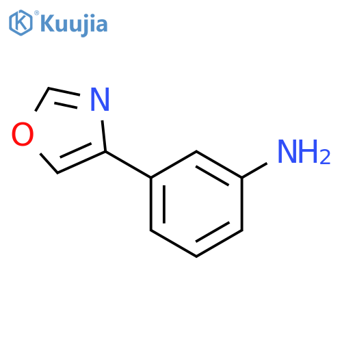 3-(Oxazol-4-yl)aniline structure