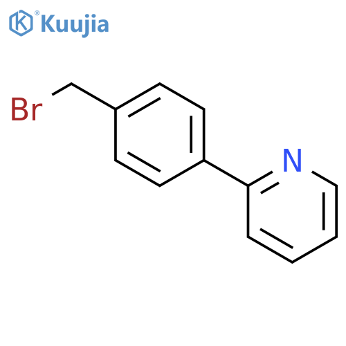 2-(4-Bromomethyl)phenylpyridine structure