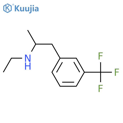 Benzeneethanamine,N-ethyl-a-methyl-3-(trifluoromethyl)- structure