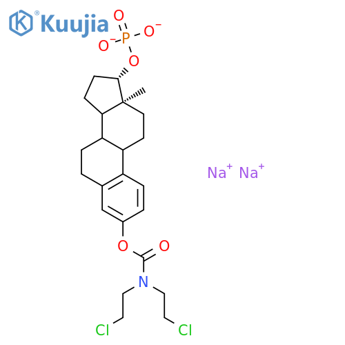 Estramustine phosphate sodium structure