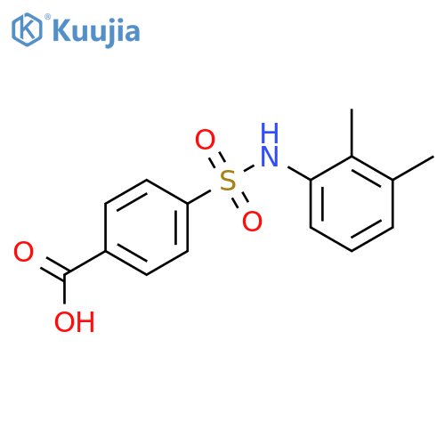 4-(2,3-Dimethylphenyl)sulfamoylbenzoic Acid structure
