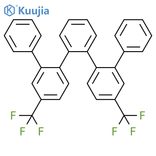 1,1':2',1'':2'',1''':2''',1''''-QUINQUEPHENYL, 4''',5'-BIS(TRIFLUOROMETHYL)- structure